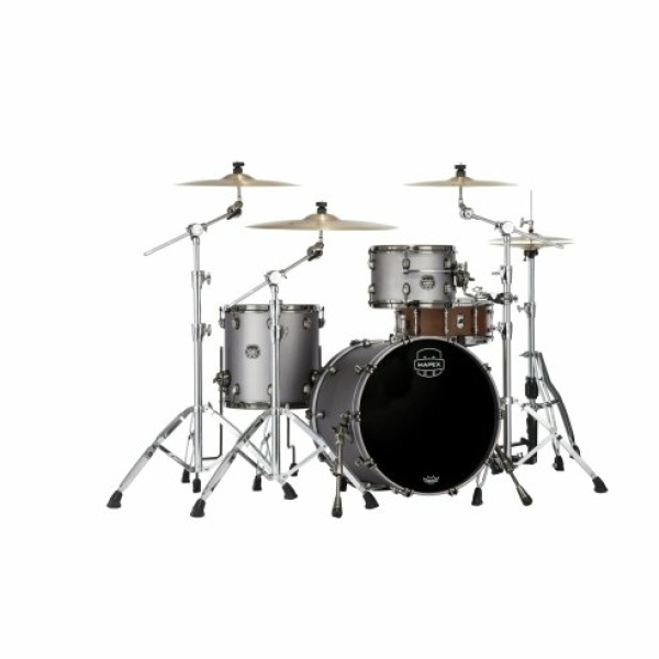 MAPEX IT SE401XHBPG SATURN EVOLUTION HYBRID STRAIGHT AHEAD 3 PEZZI GUN METAL GREY