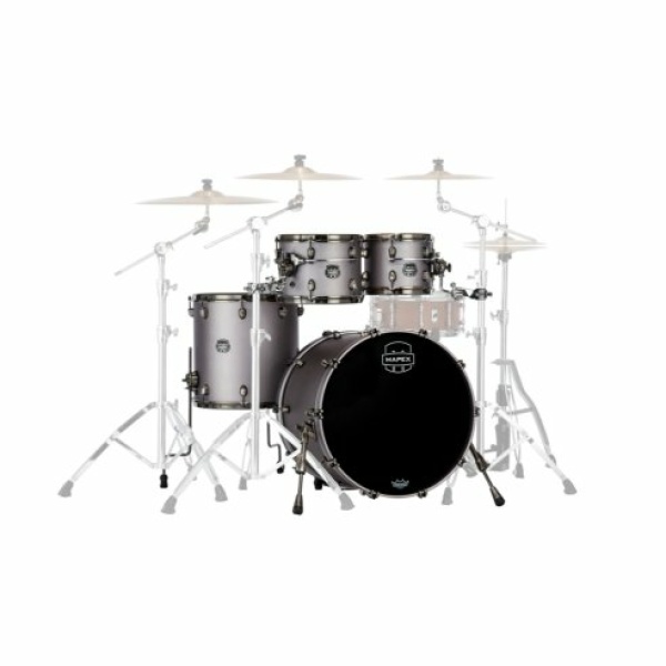 MAPEX IT SE529XBBPG SATURN EVOLUTION BIRCH ROCK 4 PEZZI GUN METAL GREY