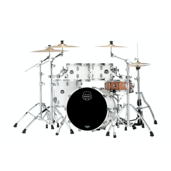 MAPEX IT SR504XRM SATURN NEW FUSION 4 PEZZI SATIN WHITE