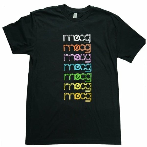 MOOG MUSIC Rainbow Spectrum Tee XL