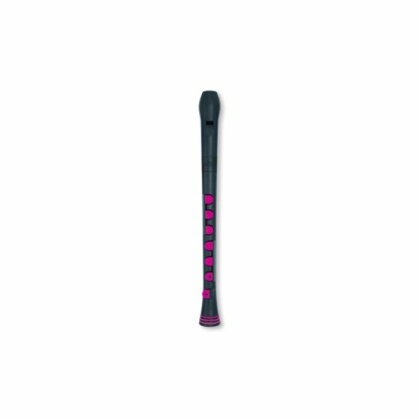NUVO ITALIA RECORDER+ -DITEGGIATURA TEDESCA (NERO/ROSA)