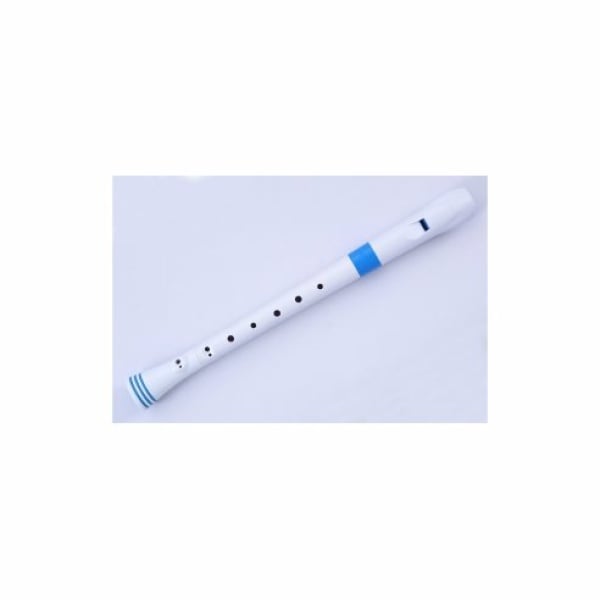NUVO ITALIA SOPRANO RECORDER-DITEGGIATURA BAROCCA (BIANCO/BLU)