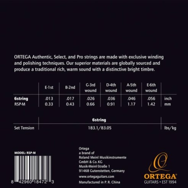 ORTEGA RSP-M
