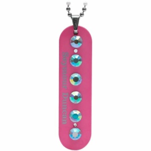 SEYMOUR DUNCAN NECKLACE BOBBIN METAL RED