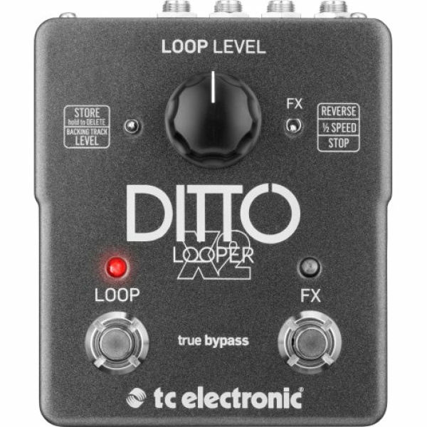 TC ELECTRONIC DITTO X2 LOOPER PEDAL