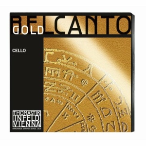 THOMASTIK BC31G CELLO BELCANTO GOLD 4/4 MEDIUM STRING SET