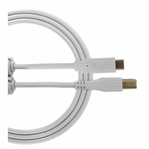 UDG U96001WH - ULTIMATE AUDIO CABLE USB 2.0 C-B WHITE STRAIGHT 1