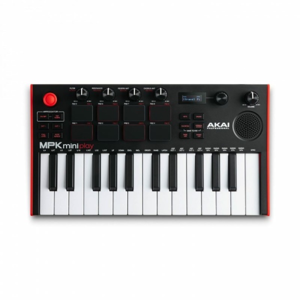 Akai Professional MPK Mini Play Tastiera Controller USB 25 Tasti Mini con Altoparlanti