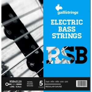 GALLI RSB40120 CORDE BASSO 5 CORDE 40-120 REGULAR