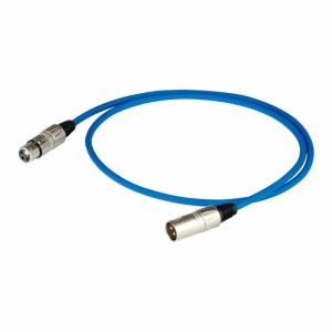 PROEL STAGE BULK250LU10BL Cavo XlrM-XlrF Blu professionale