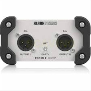 Klark Teknik DI 20P direct box passiva 2 canali