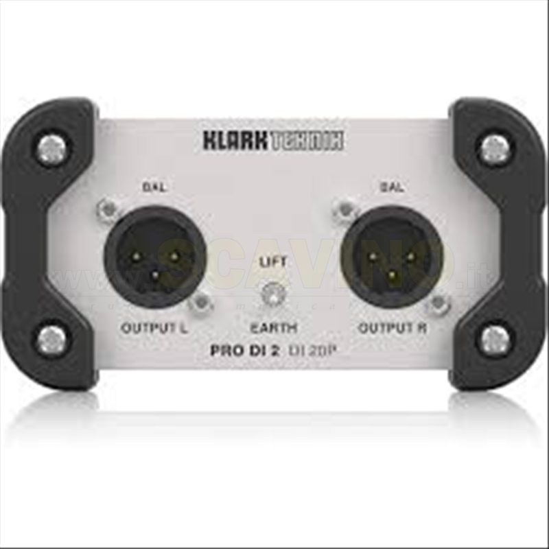 Klark Teknik DI 20P direct box passiva 2 canali