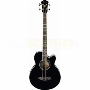 Ibanez AEB8E-BK Basso Acustico EQ  Black