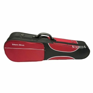 ASTUCCIO VIOLINO 3/4 SAGOMATO NERO-ROSSO/BLU-BEIGE