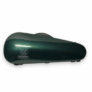 ASTUCCIO VIOLINO 4/4 SAGOMATO AEREO IN POLYCARBONATO SENZA ARCO VERDE