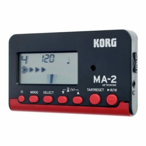 KORG MA2BK/RD METRONOMO DIGITALE BLACK/RED