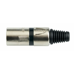 Proel XLR3MVPROBK spina volante argento/nero
