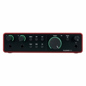 FOCUSRITE SCARLETT SOLO 4th Gen INTERFACCIA AUDIO 2ch