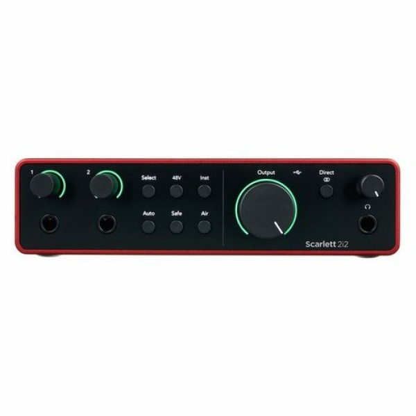 FOCUSRITE SCARLETT SOLO 4th Gen INTERFACCIA AUDIO 2ch
