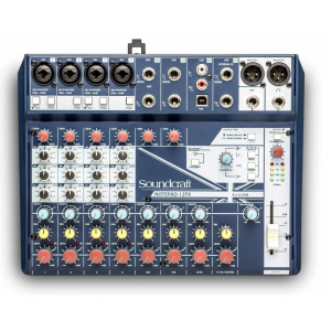 SOUNDCRAFT NOTEPAD 12FX MIXER ANALOGICO - USB -DSP