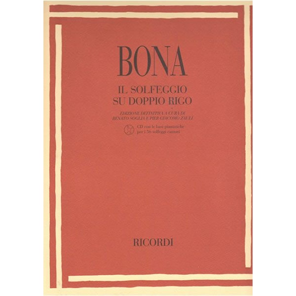 BONA - IL SOLFEGGIO SUL DOPPIO RIGO