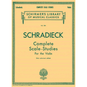 SCHRADIECK - Scale Studies (Authorized Edition)