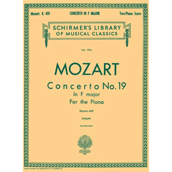 MOZART - Concerto No. 19 in F