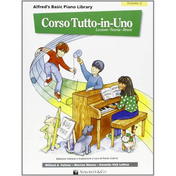 Corso Tutto In Uno Volume 2 - ALFRED'S BASIC PIANO LIBRARY