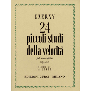 CZERNY - 24 Piccoli Studi Della Velocità Op.636