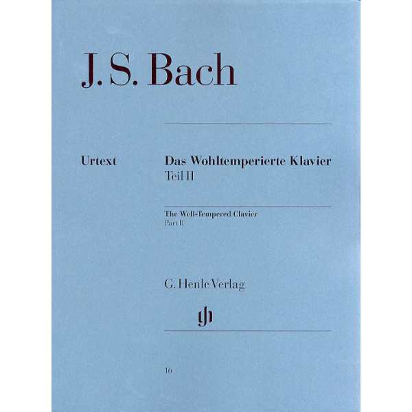 BACH - Il Clavicembalo ben temperato Vol.2 - Henle