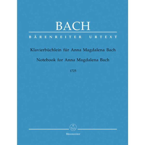 BACH - IL QUADERNO DI ANNA MAGDALENA - Klavierbuchlein fur Anna Magdalena Bach