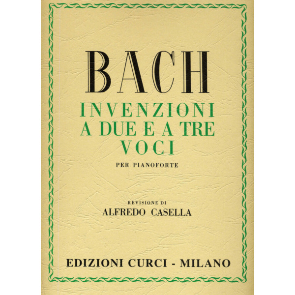 BACH - INVENZIONI A DUE E TRE VOCI
