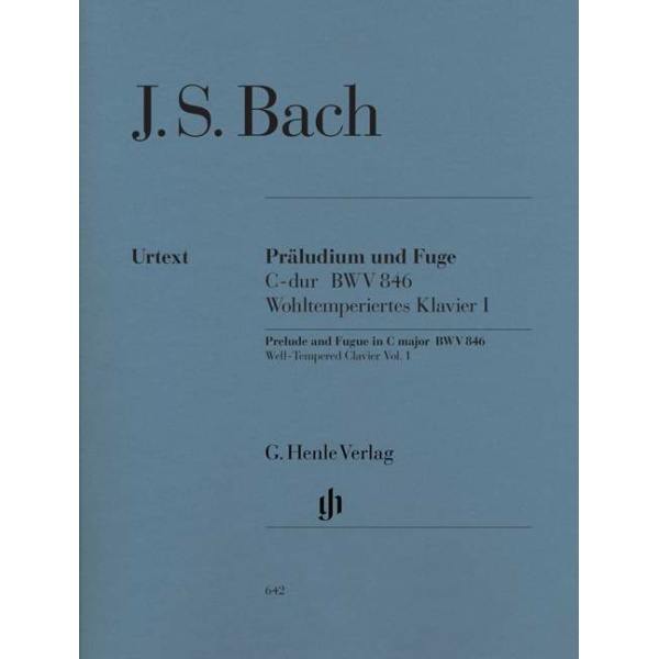 BACH - PRELUDIO E FUGA IN DO MAGGIORE BWV 846 - Praeludium und Fuge C-dur BWV 846