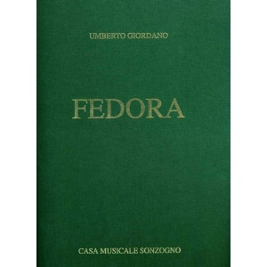 UMBERTO GIORDANO - FEDORA - Vocal score