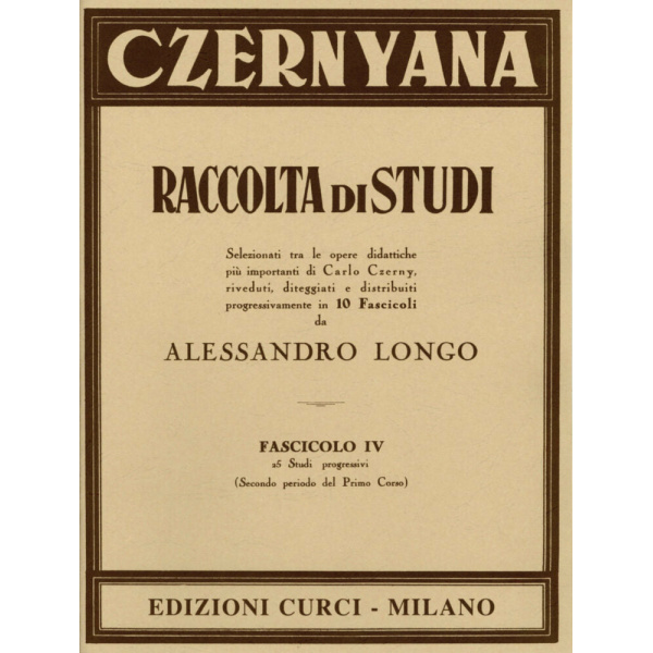 CZERNYANA - FASCICOLO IV