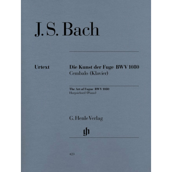 BACH - DIE KUNST DER FUGE - L'ARTE DELLA FUGA - BWV 1080 - (HENLE)