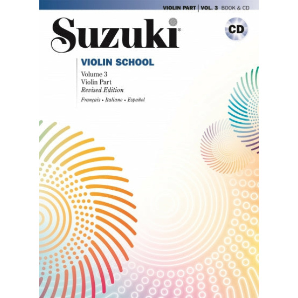 SUZUKI - Violin School  3 con CD