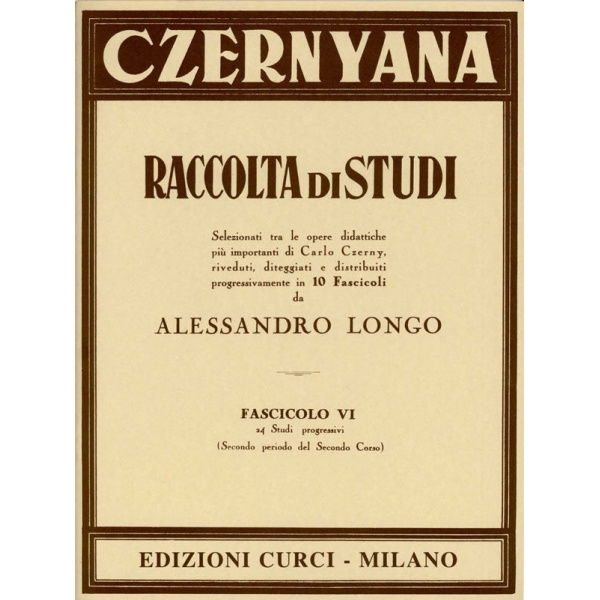 CZERNYANA - FASCICOLO VI