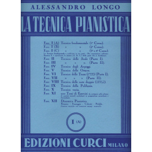 LONGO - LA TECNICA PIANISTICA I (A)
