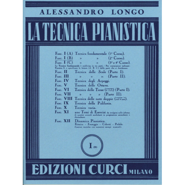 LONGO -  La Tecnica Pianistica I (B)