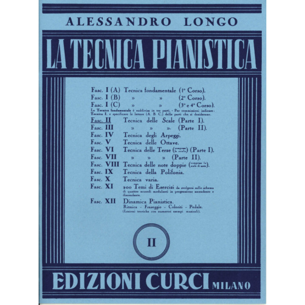 LONGO - LA TECNICA PIANISTICA II