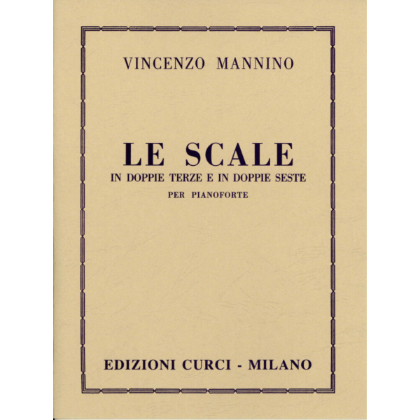 MANNINO - LE SCALE IN DOPPIE TERZE E DOPPIE SESTE