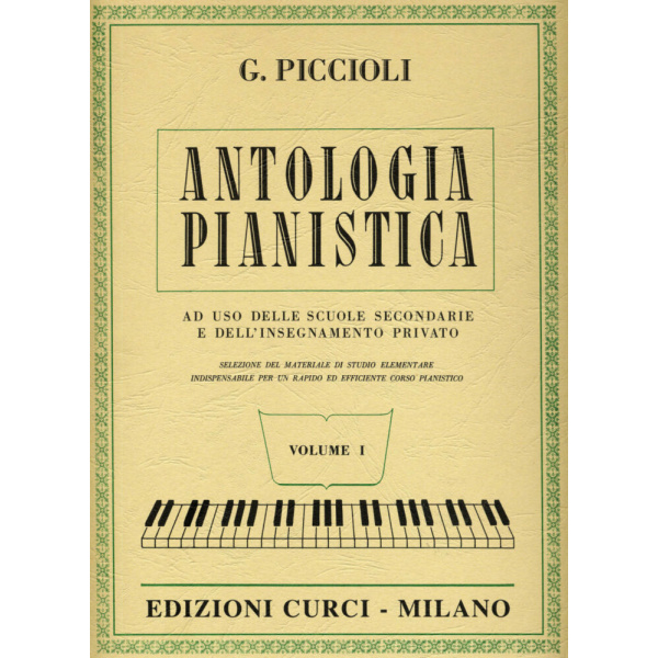 PICCIOLI - ANTOLOGIA PIANISTICA 1