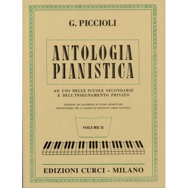 PICCIOLI - ANTOLOGIA PIANISTICA 2