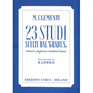 CLEMENTI - 23 STUDI SCELTI DAL "GRADUS"