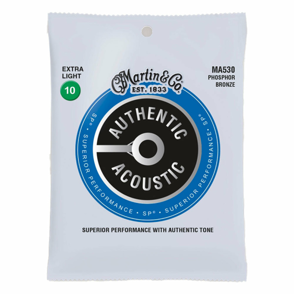 MARTIN MA530  EXTRA LIGHT PHOSPOR BRONZE 10-47