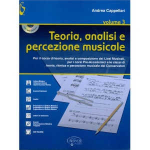 CAPPELLARI - TEORIA ANALISI E PERCEZIONE MUSICALE 3