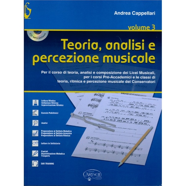 CAPPELLARI - TEORIA ANALISI E PERCEZIONE MUSICALE 3