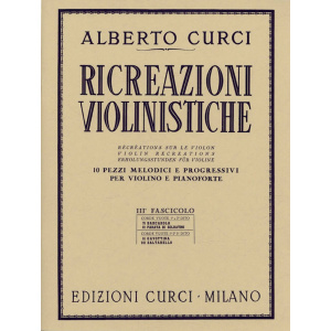 CURCI - RICREAZIONI VIOLINISTICHE FASCICOLO III