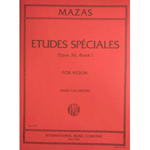 MAZAS - Etudes Spéciales